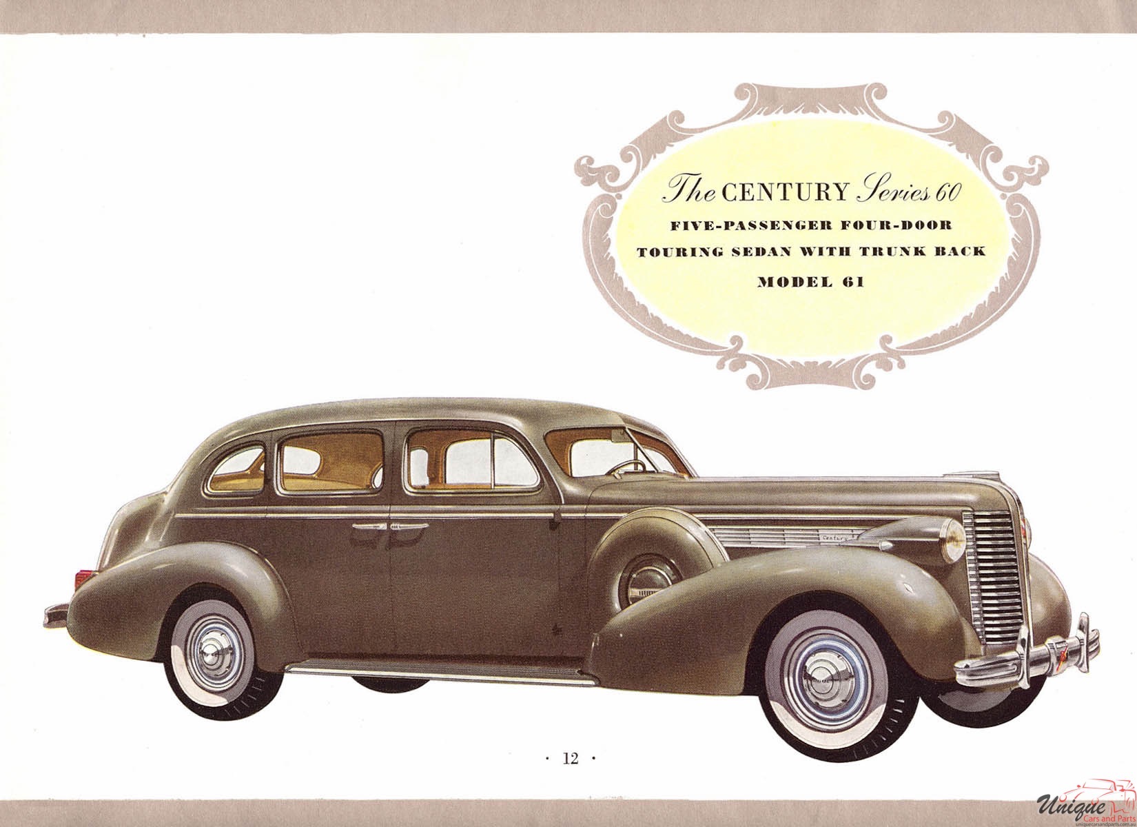 1938 Buick Prestige Brochure Page 21